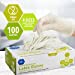 Med-Pride Medical Exam Latex Gloves 5 mil Thick, Medium Case of 1000 Powder-Free